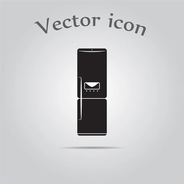 Kühlschrank-Vektorsymbol — Stockvektor