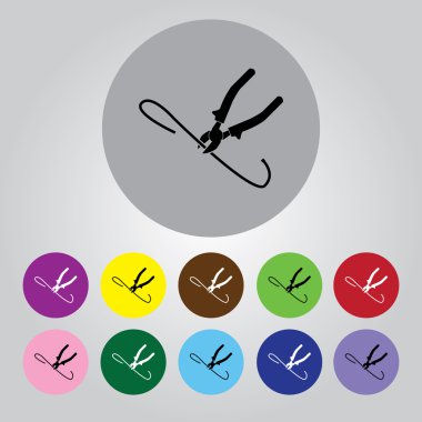 Pense - vektör simgesi