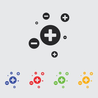 Elektron basit vektör simgesi