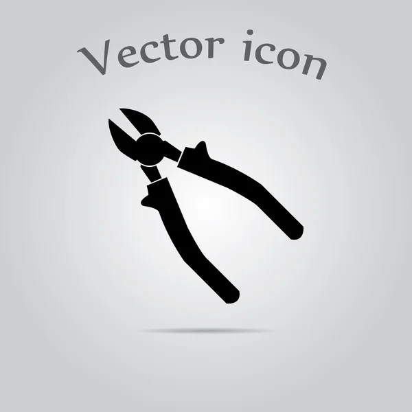 Alicates - icono de vector — Vector de stock
