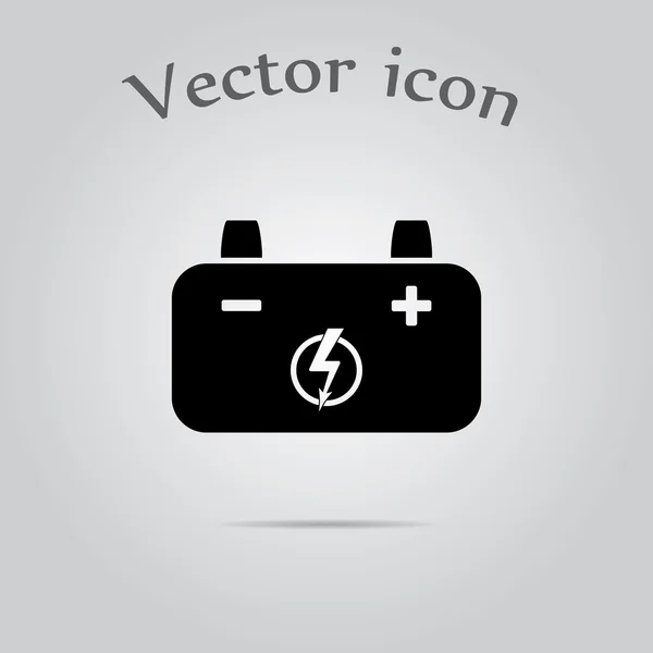 Baterie pictogramă vectorială simplă — Vector de stoc