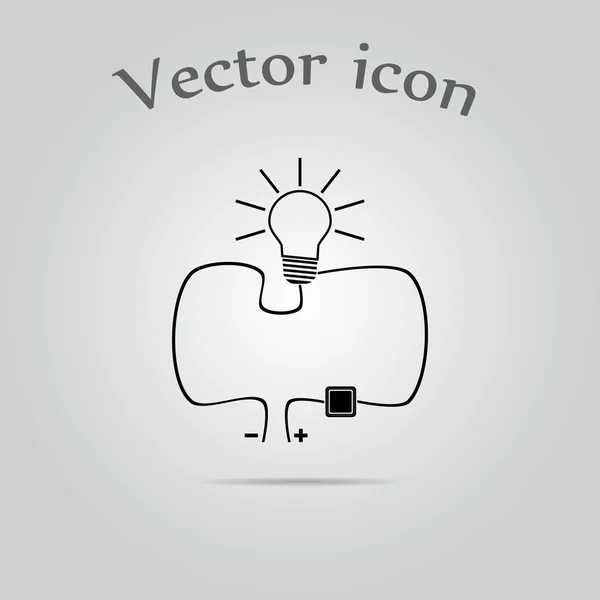 Символ простейшего вектора — стоковый вектор