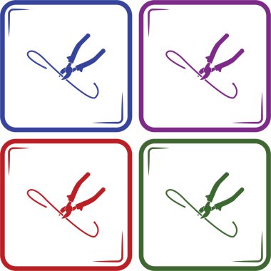 Pense - vektör simgesi