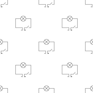 Devre basit vektör simgesi