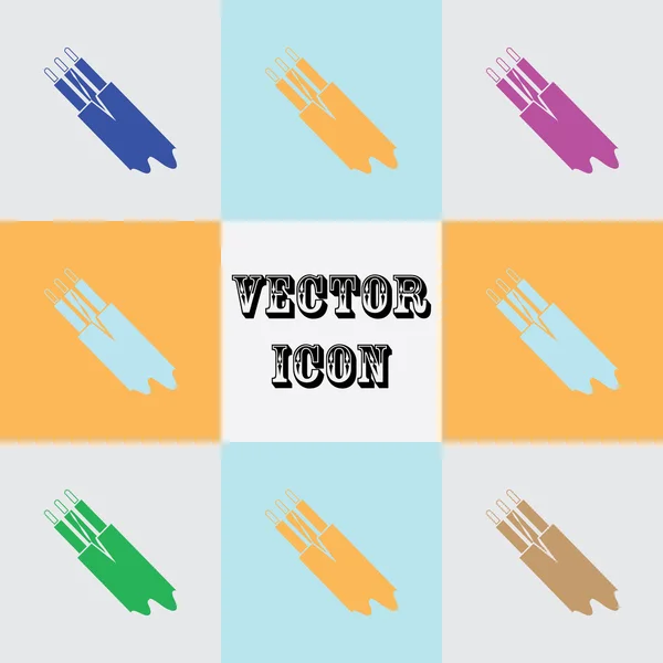 Elektromos kábel vektor ikon — Stock Vector
