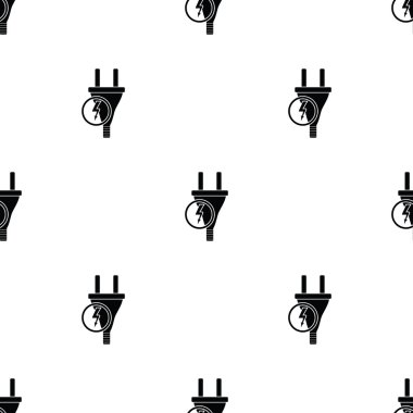 elektrik dolgu vektörü simgesi