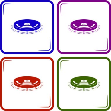 Robot elektrikli süpürge simgesi