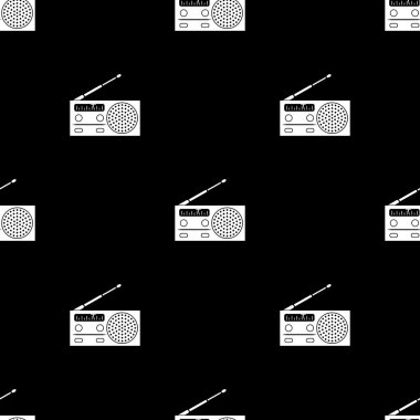 Radyo vektör simgesi