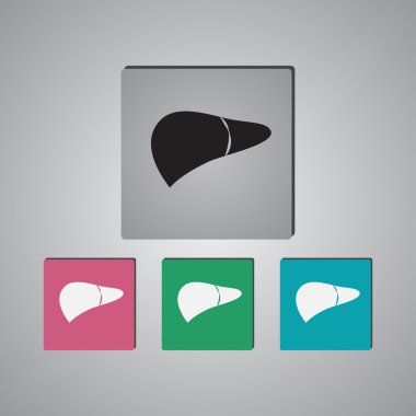 web ve mobil için tıbbi vektör simge. Düz stil