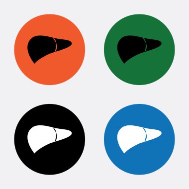 web ve mobil için tıbbi vektör simge. Düz stil