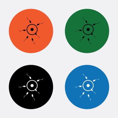 web ve mobil için tıbbi vektör simge. Düz stil