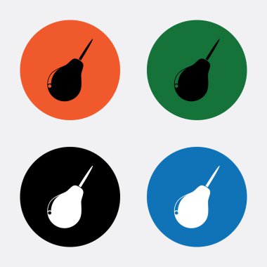 web ve mobil için tıbbi vektör simge. Düz stil