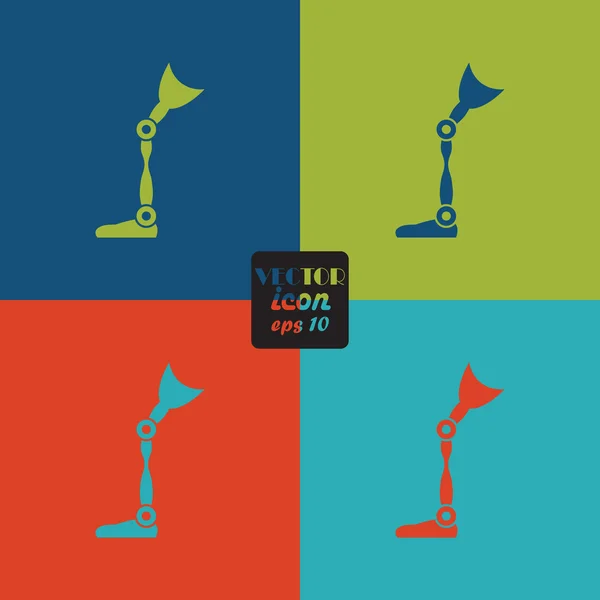 prosthetic leg icon