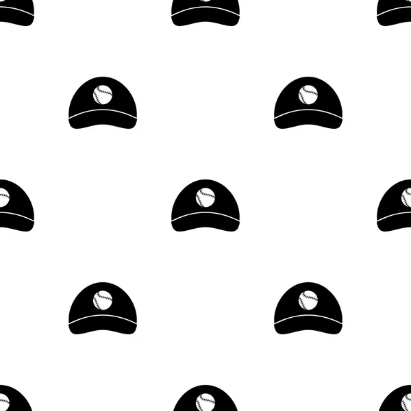 Gorra de béisbol - Vector icono aislado — Vector de stock