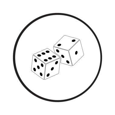 Basit vektör dices simgesi