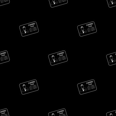 Casino geçmek basit vektör simgesi 