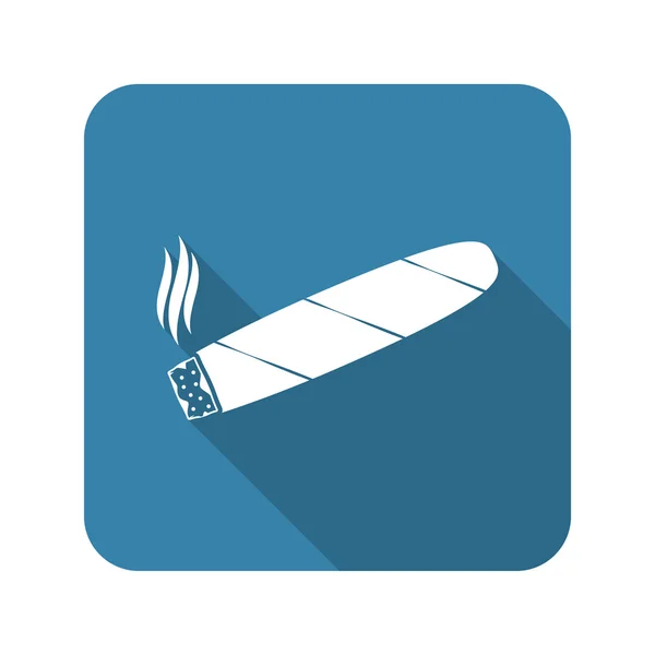 Cigarrillo icono vector simple — Archivo Imágenes Vectoriales