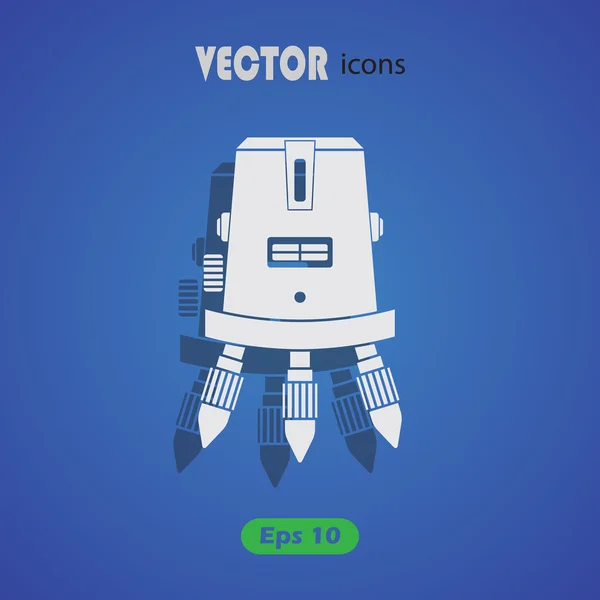 Icono de vector de nivel láser — Vector de stock