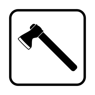 Balta vektör simgesi web ve mobil