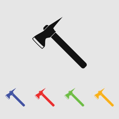 vektör siluet Yangın baltası