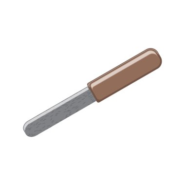 Filler düz stil tırnak