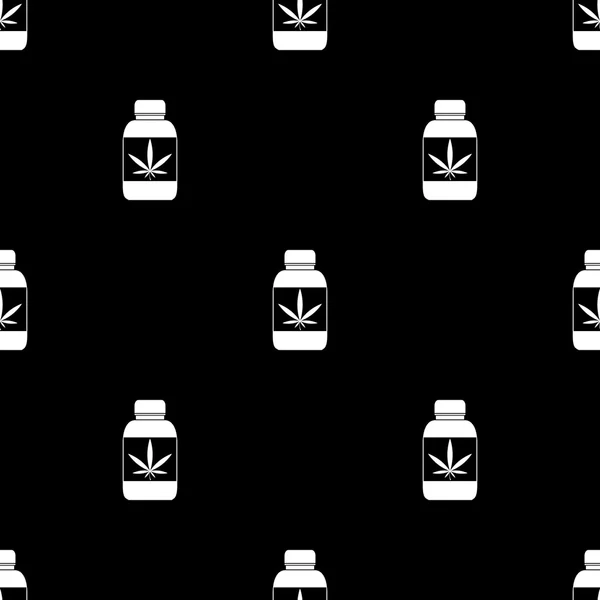 Drug fles vector pictogram voor web en mobiel — Stockvector