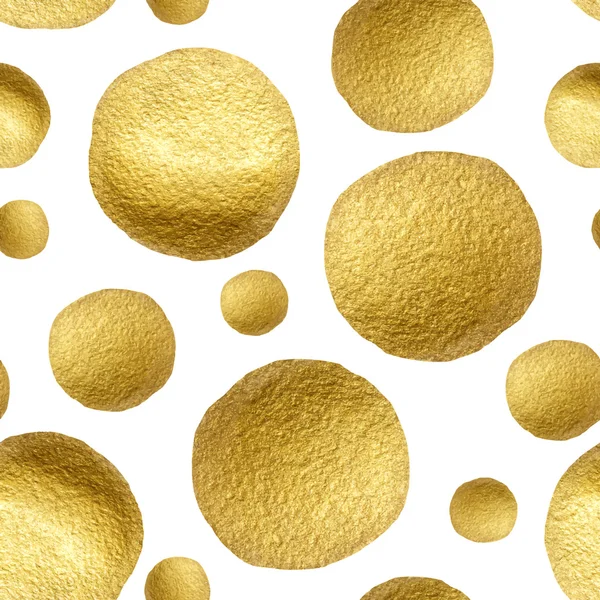 Золотая горошек-точка — стоковый вектор