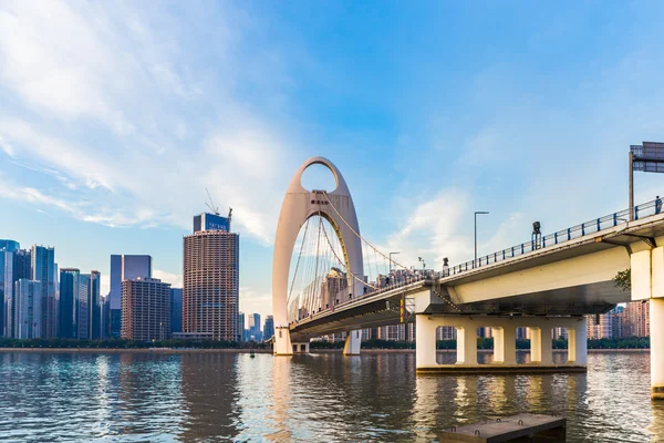 Guangzhou caccia affari cerchio città scenario — Foto Stock