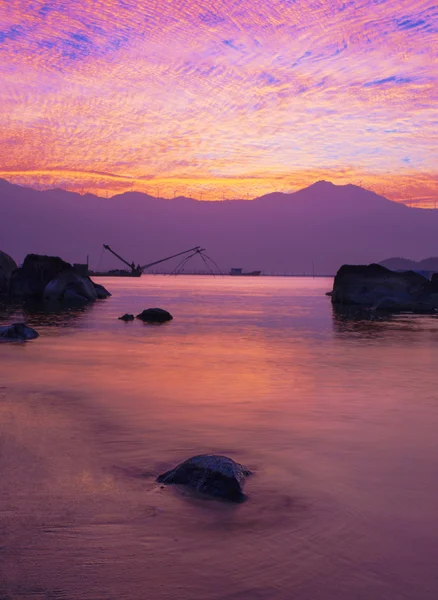 Günbatımı Nanaodao, Guangdong