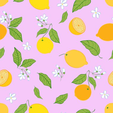 Dikişsiz meyve deseni