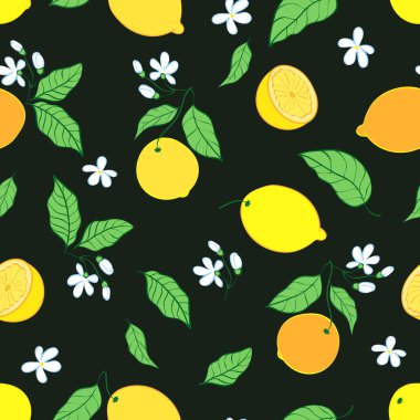 Dikişsiz meyve deseni