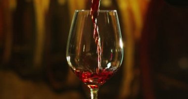 kırmızı şarap cam dökme sommelier