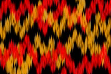 Özbekistan Şablonu. Özbekistan ikat soyut etnik tasarım. Özbekistan arka plan, duvar kağıdı, tekstil, sanat, giysi, ambalaj kağıdı, Özbek tarzı, Özbek kumaşı
