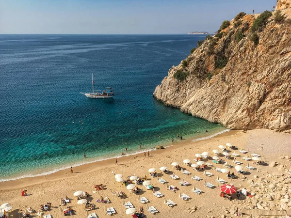 Playa Kaputaj Escénica Turquía — Foto de Stock