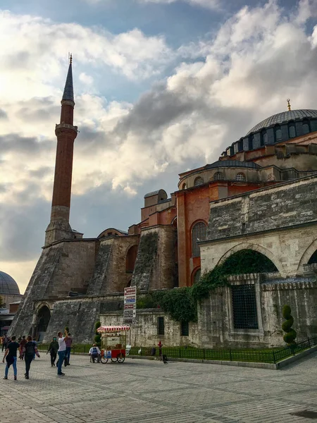Istanbul Turkey Oktober 2020 Hagia Sophias Moské Sultanahmet — Stockfoto