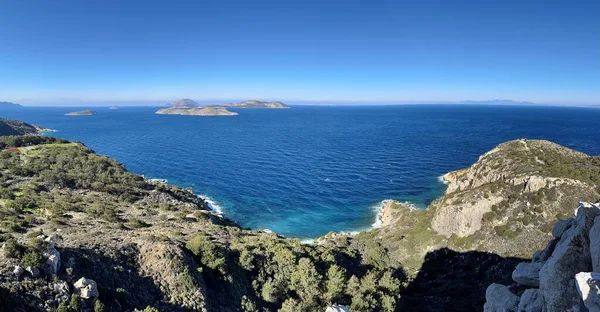 Yunanistan 'ın Rodos kıyısındaki Makri Adası. 