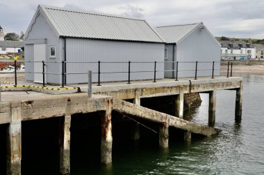 Cromarty Liman Binaları, Cromarty, Inverness, İskoçya. Eylül 2025. 