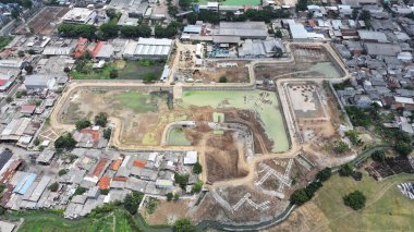 Çin 'in başkentinin havadan görünüşü