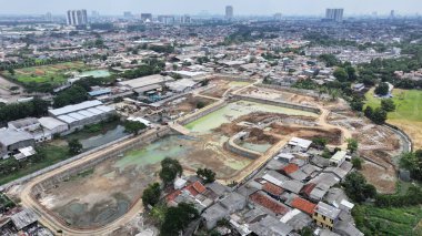 Hollanda 'nın başkentinin havadan görünüşü