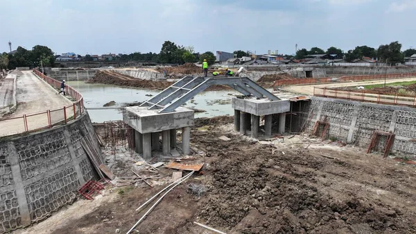 Tayland şehrinin şantiyesi