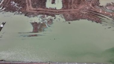 Hollanda 'nın başkentinin havadan görünüşü