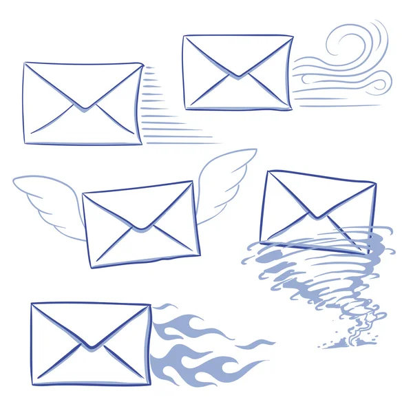 zamanında iletileri zarflar