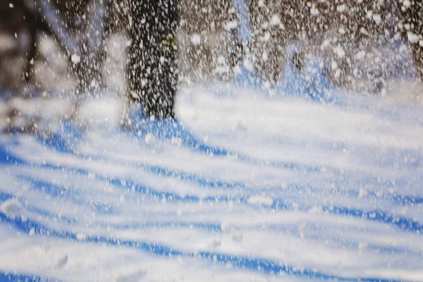 Nevadas. Nieve de invierno. Textura de nieve. Diseño de texturas. Textura blanca y nevada. Copos de nieve. —  Fotos de Stock