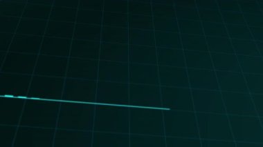 Değerlerin düştüğü, ticari gerilemeyi, kaybı veya ekonomik düşüşü sembolize ettiği bir çubuk grafiği içeren temiz hareket grafiği.