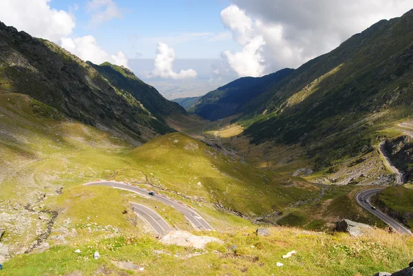 Transfagarasan dağ yolu