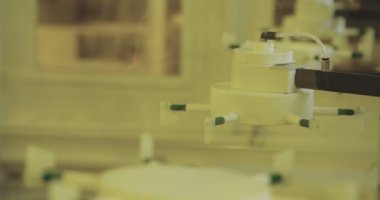 Silikon gofret üretim bir yarı iletken üretim tesisi