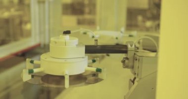 Silikon gofret üretim bir yarı iletken üretim tesisi