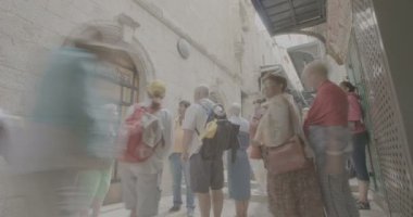 VIA Dolorosa eski şehir Kudüs içinde