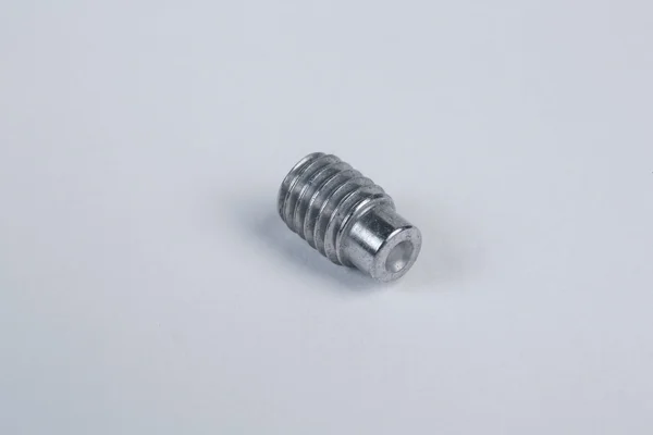 Bolts and screws on a white background — Stock Photo, Image