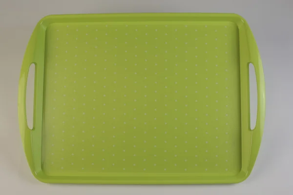 Renkli plastik tepsi 